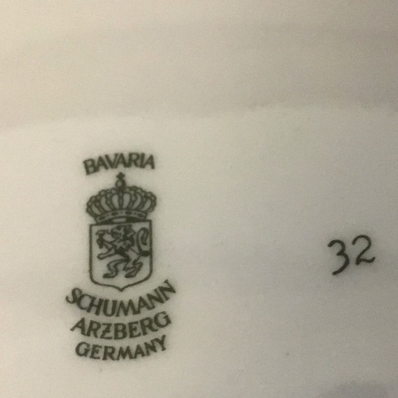 Bavaria Schumann Arzberg Germany plate.  Vintage - Picture 5 of 6